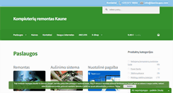 Desktop Screenshot of itpaslaugos.com
